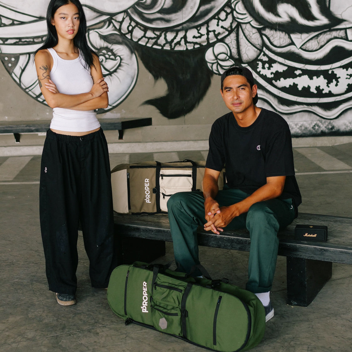 Proper Skate XL Bag | Skateboard Travel Bag Thailand - Proper Bags